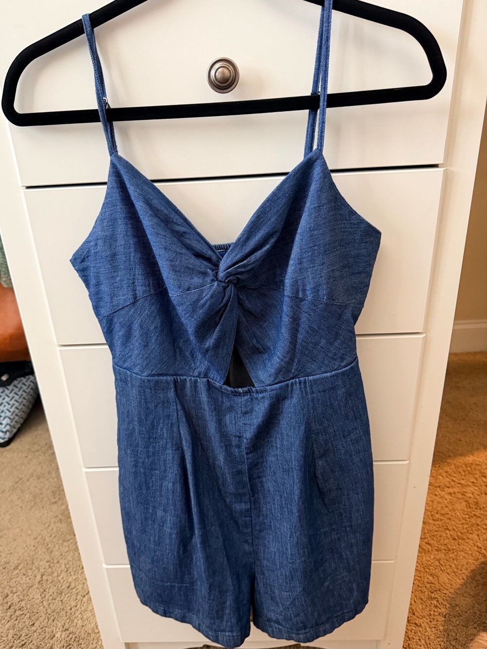 Old Navy Navy Blue Knit Romper Size Small New w/o tags